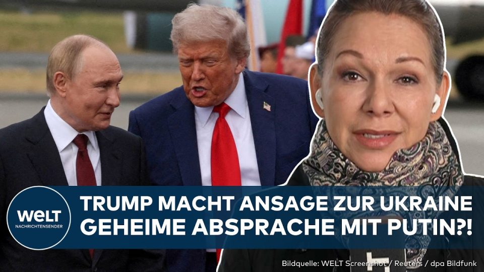 Trump Putin Selenski Treffen – Donald Trump, Wladimir Putin und Wolodymyr Selenski – geplantes Treffen im Ukrainekrieg-Konfl…