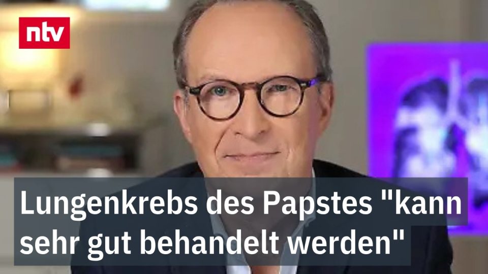 Lungenkrebs Papst – Papst bei einem öffentlichen Auftritt – Diagnose Lungenkrebs nach Operation am rechten Unterlappen