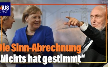 Professor Hans-Werner Sinn bei einem Vortrag zur deutschen Wirtschaftspolitik und Merkels Erbe – Hans-Werner Sinn Merkel Abr…