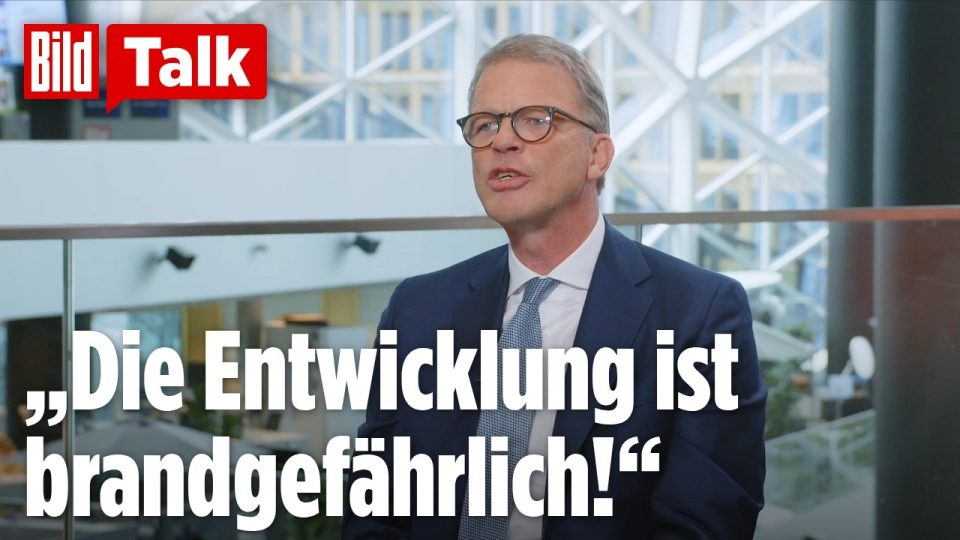 Bürokratieabbau Deutschland – Deutsche-Bank-Chef Christian Sewing spricht über Bürokratieabbau und Reformen für den Wirtscha…