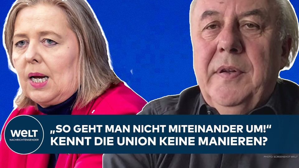 Rücktritt Bärbel Bas – Bärbel Bas bei einer Pressekonferenz – ihr Rücktritt als Bundesarbeitsministerin sorgt für Streit in …