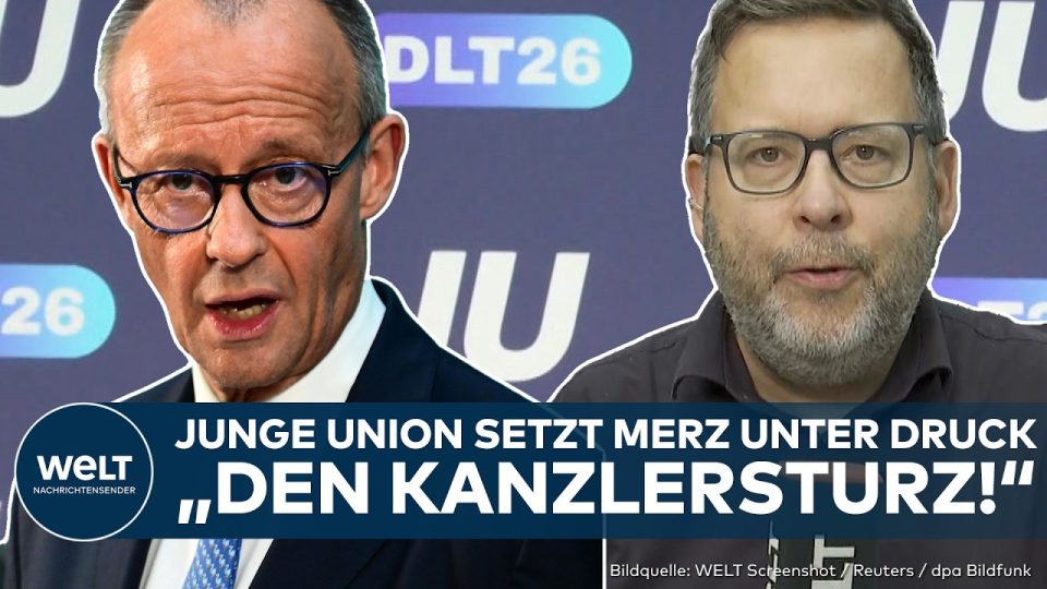 Junge Union Deutschlandtag – Friedrich Merz spricht beim Deutschlandtag der Jungen Union in Bonn vor Delegierten der CDU-Par…