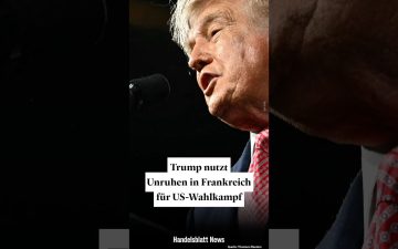 Trump Frankreich-Szenario – Donald Trump bei einer Wahlkampfveranstaltung in Kansas warnt vor einem Frankreich-Szenario in d…