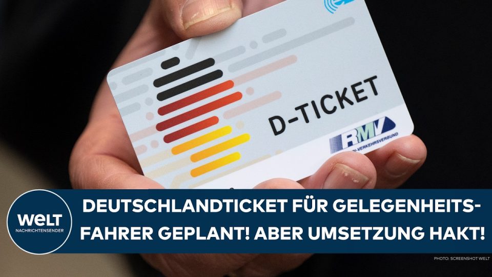 Fahrgäste steigen in einen Regionalzug ein – Symbolbild für das geplante Deutschlandticket Light für Gelegenheitsfahrer