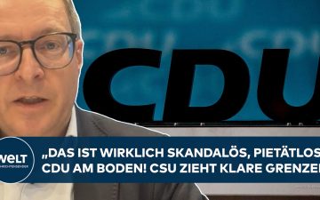 CDU-Krisengipfel: CSU-Generalsekretär Martin Huber spricht über den Forderungskatalog der Unions-Ministerpräsidenten