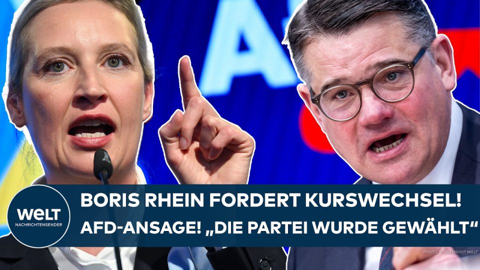 Boris Rhein, Ministerpräsident von Hessen, spricht über den AfD Ausschussvorsitz im Bundestag