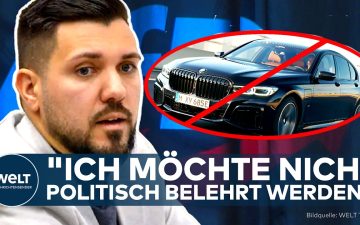 Tobias Rausch Dienstwagen – AfD-Landtagspräsident Tobias Rausch vor dem Landtag Sachsen-Anhalt – BMW zog den Dienstwagen-Lea…
