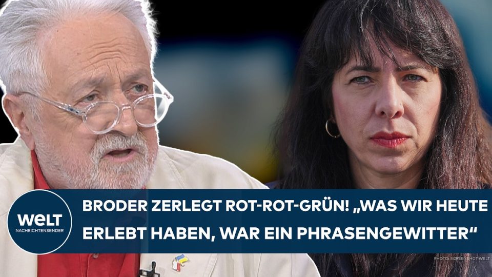 Henryk M. Broder im TV-Interview zu den Berliner Koalitionsgesprächen und Antisemitismus in Berlin