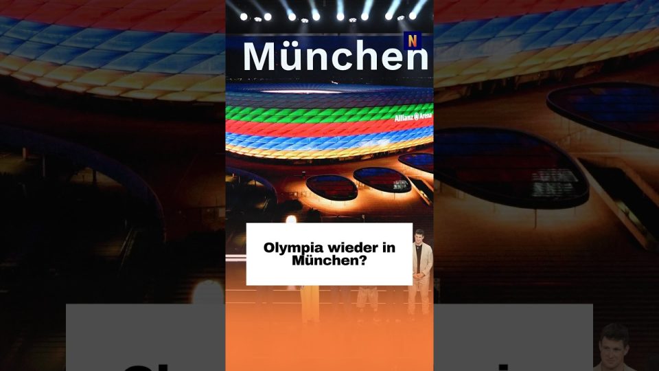 Olympiapark München mit dem markanten Olympiastadion als möglicher Austragungsort für Olympia München 2036