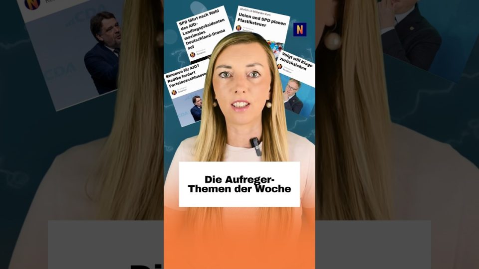 Deutscher Bundestag und Landtag Sachsen-Anhalt im Wochenrückblick Deutschland zur AfD-Wahl und Tabaksteuer