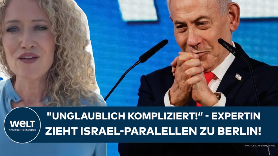 Wahlurnen und Fahnen bei der Israel-Wahl in Tel Aviv, arabische Parteien als mögliche Koalitionspartner