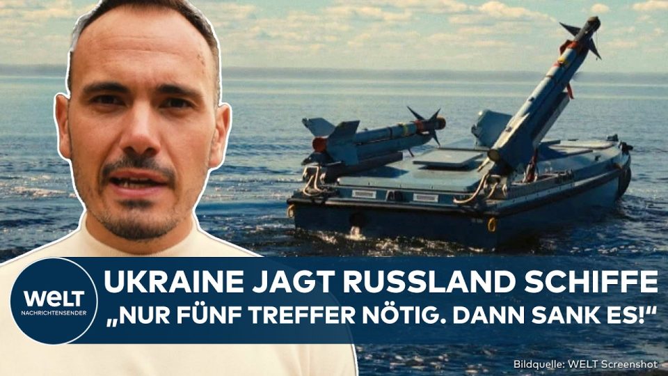 Seedrohne Ukraine – Ukrainische Seedrohne Magura V7 auf dem Schwarzen Meer im Einsatz gegen russische Kriegsschiffe