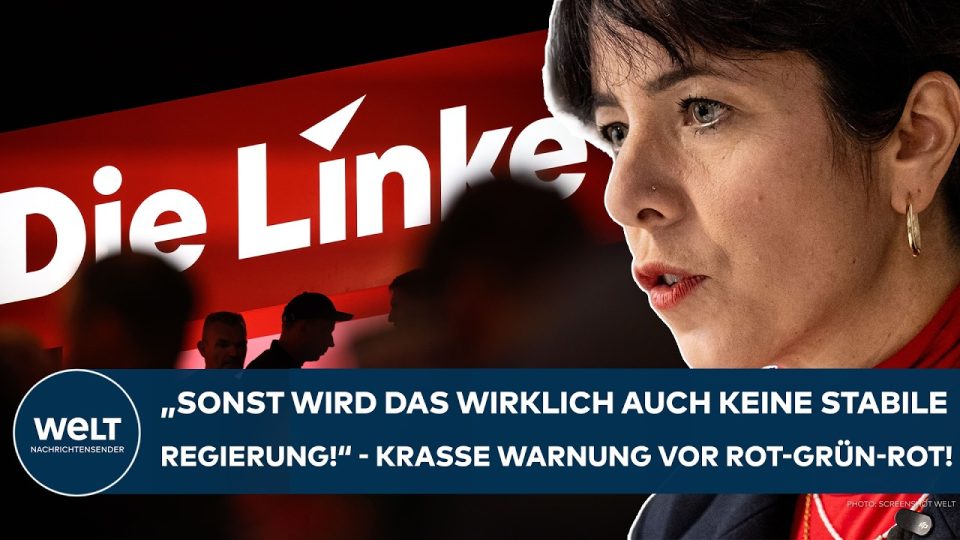 Rot-Grün-Rot Berlin – Berliner Abgeordnetenhaus bei Nacht – mögliche Rot-Grün-Rot Koalition sorgt für Streit in der Bundespo…