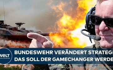 Bundeswehr-Drohne im Einsatz auf dem Truppenübungsplatz – das neue Bundeswehr Drohnenregiment wird erprobt
