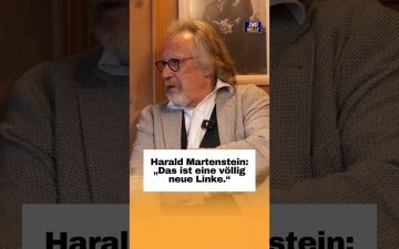Politische Demonstration in einer europäischen Stadt – Symbol für die Debatte über die sogenannte Islamlinke