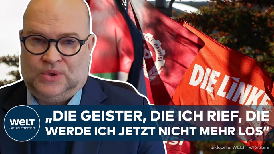 Linkspartei Extremismus – Demonstration junger Menschen in einer deutschen Großstadt – Linkspartei und Extremismus im Fokus …