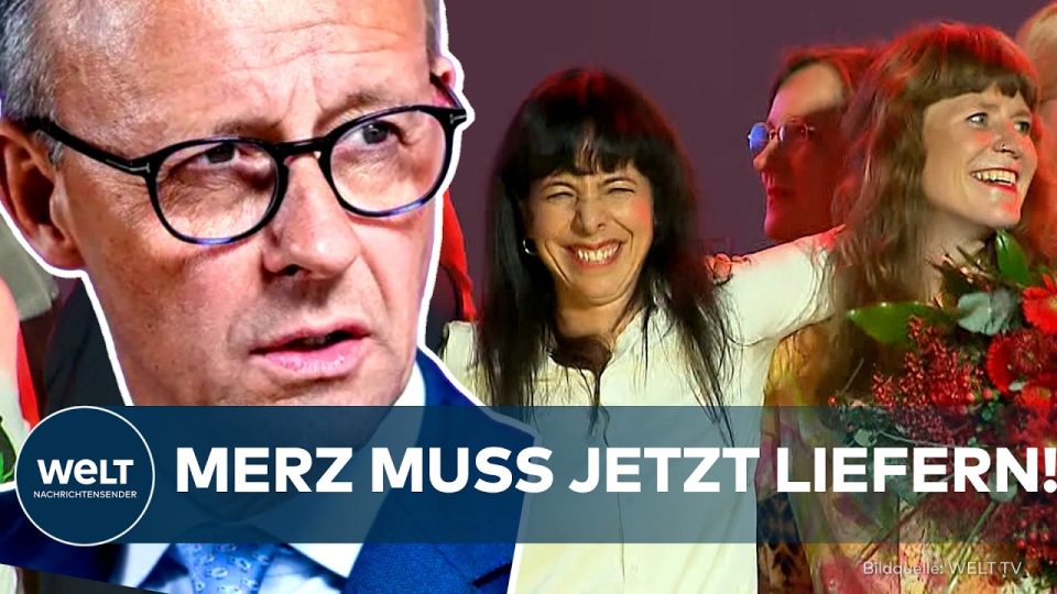 Friedrich Merz bei der CDU-Führungsklausur vor Parteivertretern im Präsidium