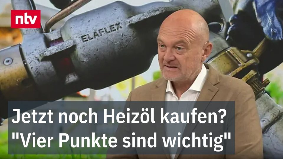 Heizöl-Lieferwagen befüllt einen Tank – steigende Heizöl-Preise durch Iran-Konflikt und OPEC-Entscheidung