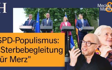 Koalitionsstreit Union SPD – Koalitionsstreit Union und SPD – leerer Plenarsaal im Deutschen Bundestag mit CDU- und SPD-Frak…