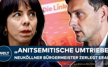 Antisemitismus Berliner Linke – Martin Hikel, SPD-Bezirksbürgermeister von Berlin-Neukölln, warnt vor Antisemitismus in der …