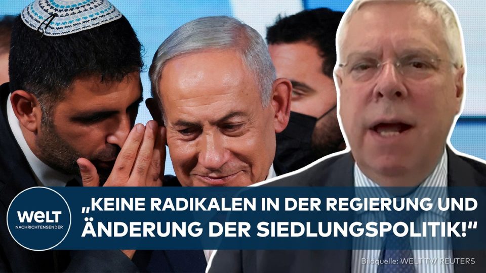 Israelische Flagge vor der Knesset in Jerusalem – Ergebnis der Israel-Wahl noch offen
