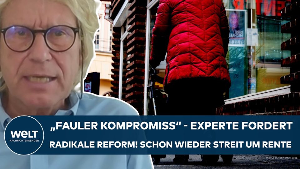 Professor Bernt Raffelhüschen diskutiert Rente mit 70 als Lösung für die deutsche Rentenreform