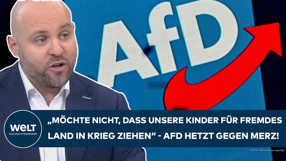AfD-Außenpolitiker Markus Fronmeier spricht zur AfD Ukraine-Politik im Bundestag