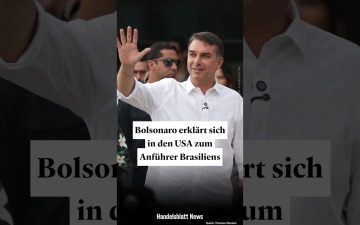 Flavio Bolsonaro bei seiner Ankunft in Miami – brasilianischer Senator im US-Exil nach Wahlniederlage