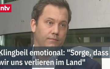 Rücktritt Bärbel Bas – Lars Klingbeil spricht nach dem Rücktritt von Bärbel Bas vor Mikrofonen über die Zukunft der SPD-Führ…