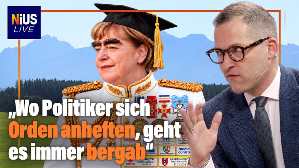 Angela Merkel empfängt eine Auszeichnung – Angela Merkel Ehrungen häufen sich seit Ende ihrer Kanzlerschaft
