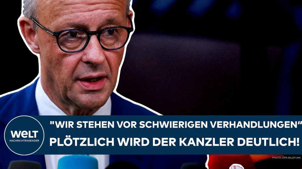 Bundeskanzler Friedrich Merz spricht beim EU-Gipfel in Brüssel über den künftigen EU-Finanzrahmen