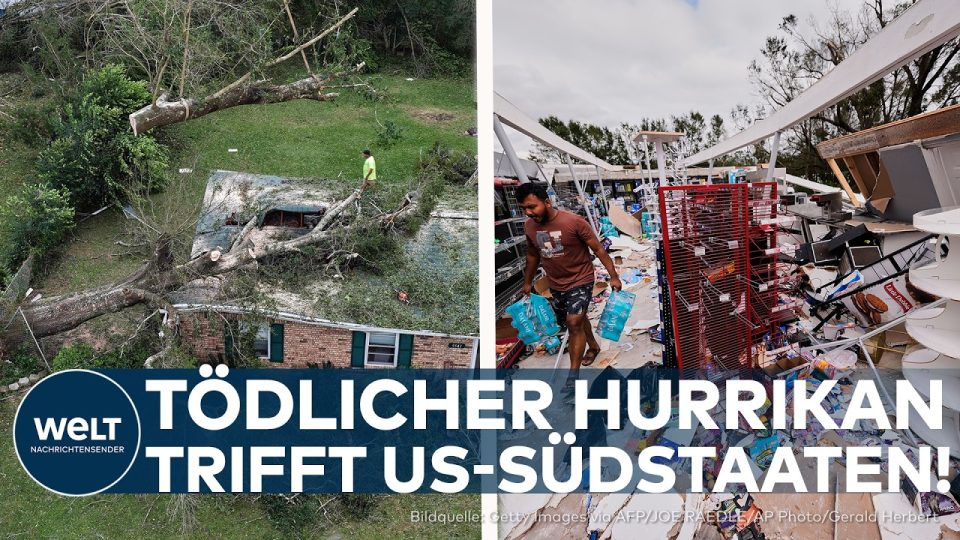 Hurrikan Isaias: Zerstörte Küstenregion in Florida nach dem Landfall des Sturms mit 165 km/h
