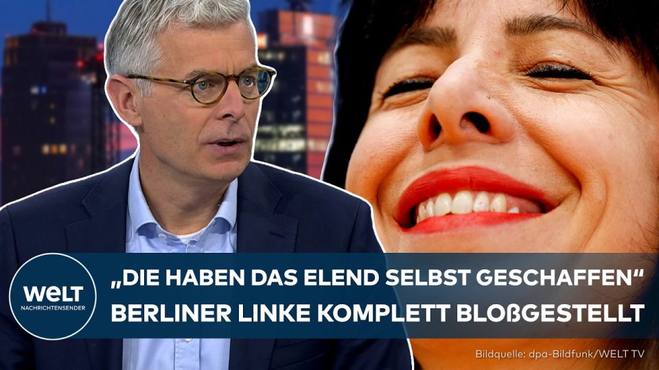 Kai Warneke, Präsident von Haus und Grund, spricht zur Enteignung Berlin im TV-Studio