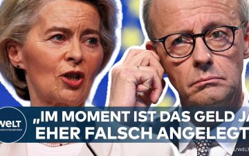 Europaflagge vor dem Bundestag in Berlin – Debatte um den EU-Beitrag Deutschlands