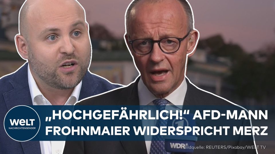 Ukraine-Kurs Merz – AfD-Außenpolitiker Markus Frohnmaier kritisiert den Ukraine-Kurs von Bundeskanzler Merz als hochgefährli…