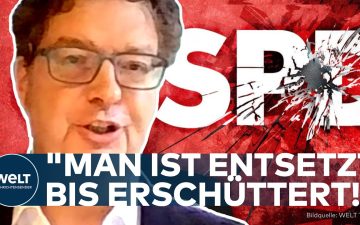 SPD Zerreißprobe – SPD-Politiker bei Sondierungsgesprächen in Berlin – die SPD steht vor einer Zerreißprobe