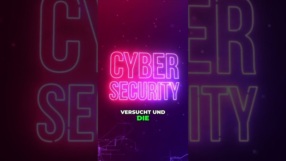 Digitales Schutzsymbol vor Serverraum – Abwehr eines KI-Cyberangriffs auf ein Unternehmensnetzwerk