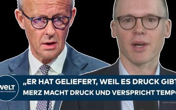 Bundeskanzler Friedrich Merz spricht auf dem Arbeitgebertag vor Unternehmensvertretern in Berlin