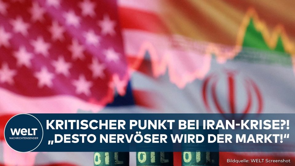 Händler an der Frankfurter Börse verfolgen den DAX-Kursverlauf vor dem Hintergrund steigender Anleiherenditen und hoher Ölpr…