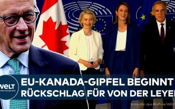 EU-Sonderstatus Kanada – EU-Kanada-Gipfel: Friedrich Merz blockiert den EU-Sonderstatus für Kanada, Ursula von der Leyen im …