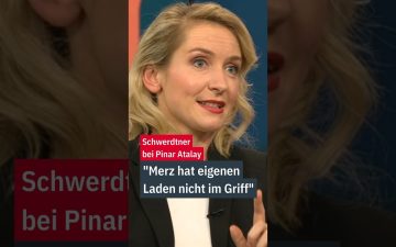 Ines Schwerdtner kritisiert Friedrich Merz scharf wegen mangelnder Kontrolle über die CDU und die Debatte um die AfD