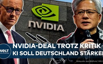 industrielle KI Deutschland – Jensen Huang von Nvidia und Bundesregierung präsentieren Kooperation für industrielle KI in De…