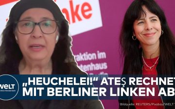 Seyran Ateş kritisiert Elif Eralp, Spitzenkandidatin der Berliner Linkspartei, wegen Rote-Hilfe-Mitgliedschaft und Antisemit…