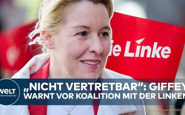 Rot-Grün-Rot Berlin – Franziska Giffey spricht gegen eine Rot-Grün-Rot-Koalition in Berlin beim SPD-Parteitreffen
