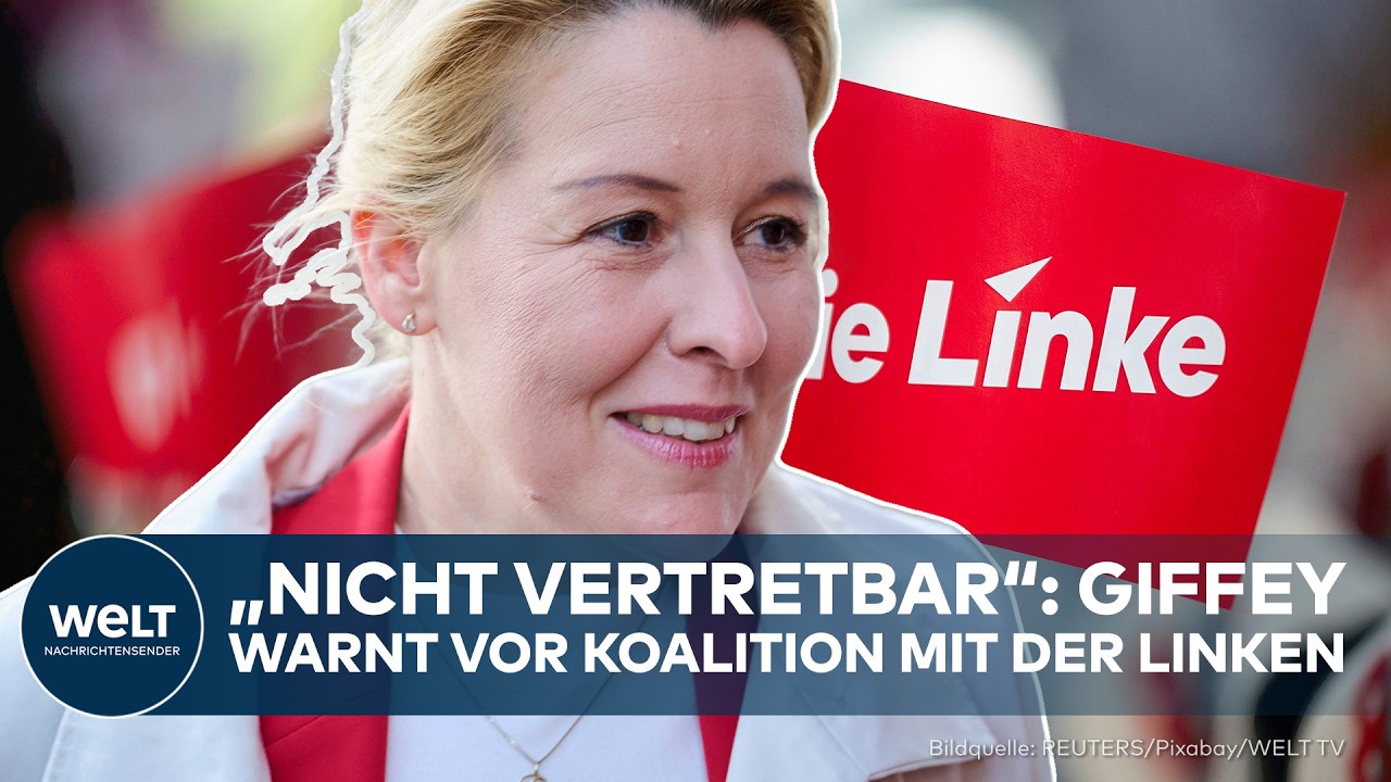 Rot-Grün-Rot Berlin – Franziska Giffey spricht gegen eine Rot-Grün-Rot-Koalition in Berlin beim SPD-Parteitreffen