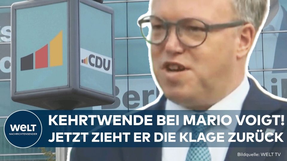 Doktortitel Voigt – Mario Voigt, Ministerpräsident von Thüringen, akzeptiert den Entzug seines Doktortitels und zieht Klage …