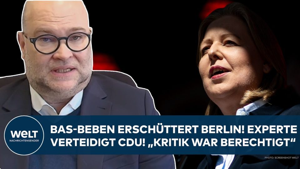 Rücktritt Bär – Leerer Ministeriumsstuhl als Symbol für den Rücktritt von Sozialministerin Bär und die folgende politische D…