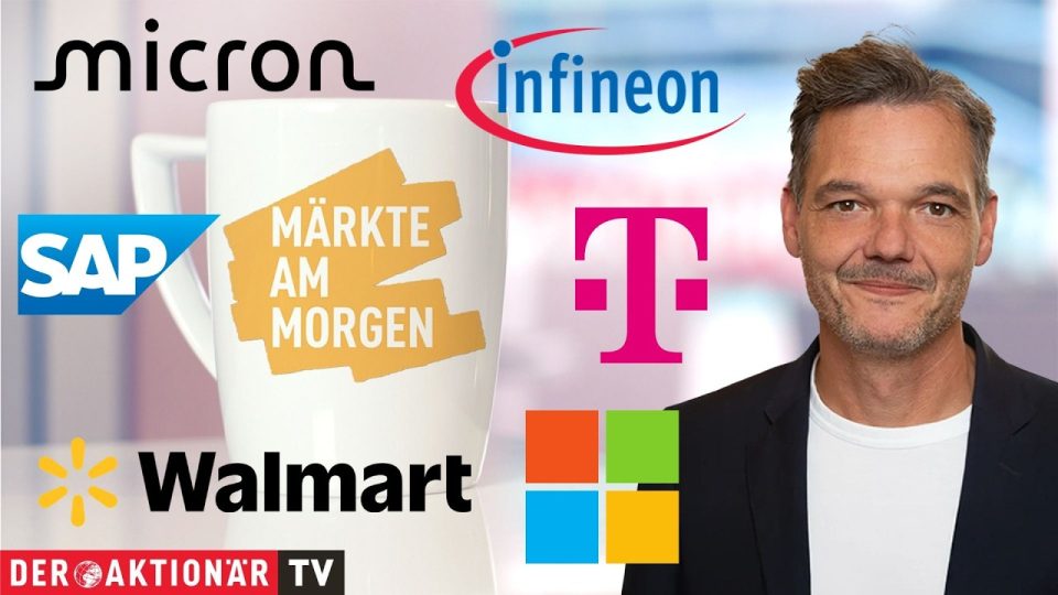 Händler an der Börse verfolgt Kurstafel – Quartalssaison und Speicherchip-Krise im Fokus