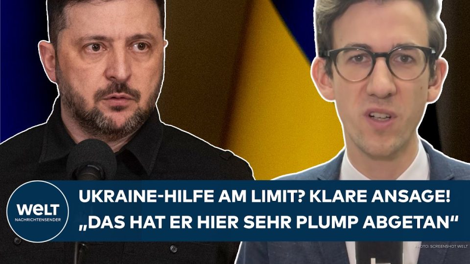 Wolodymyr Selenskyj beim EU-Gipfel in Brüssel, wo er weitere Ukraine-Hilfe fordert