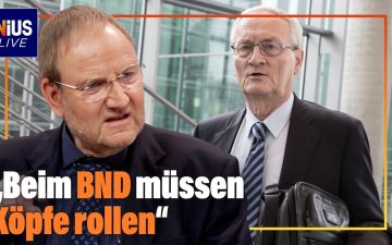 Ehemaliger BND-Präsident August Hanning im Mittelpunkt des BND-Spionageskandals – Symbolbild Bundesnachrichtendienst